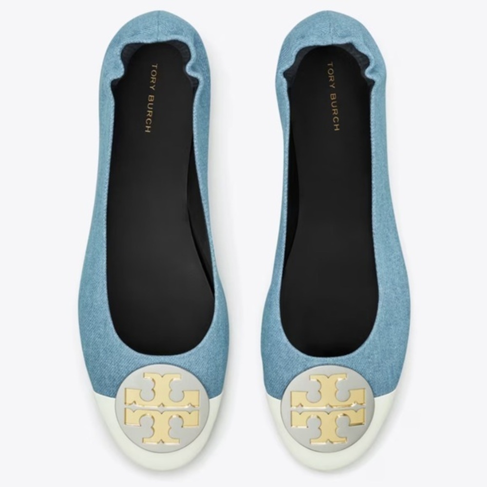 Tory Burch CLAIRE CAP-TOE BALLET
